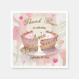 Cutie Pie Baby Shower Servetten