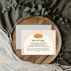 Cutie pie Baby shower spelboek voor baby aanvraag Informatiekaartje