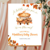 Cutie Pie Baby shower Welkomstbord Poster