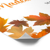 Cutie Pie Baby shower Welkomstbord Poster (Hoek)