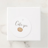 Cutie Pie Bedankt Label (In situ)