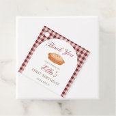 Cutie Pie Birthday Bedankjes Labels (In situ)