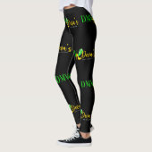 CUTIE PIE BLACK & LIMOEN LEGGINS LEGGINGS (Links)