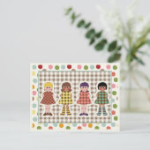 Cutie Pie Briefkaart (Staand voorkant)