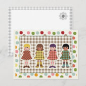Cutie Pie Briefkaart (Voorkant / Achterkant)