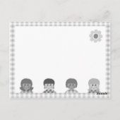 Cutie Pie Briefkaart (Achterkant)