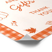 Cutie Pie Cards & Gifts Baby Shower Sign Poster (Hoek)