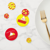 Cutie Pie Cherry 1st Birthday Party Theme Confetti (Groep)