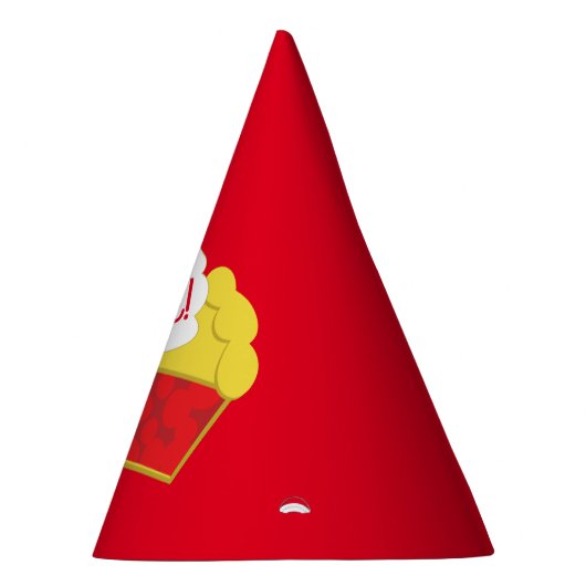 Cutie Pie Cherry 1st Birthday Party Theme Feesthoedjes (Rechts)