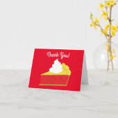 Cutie Pie Cherry 1st Birthday Party Theme Kaart (Gele Bloem)