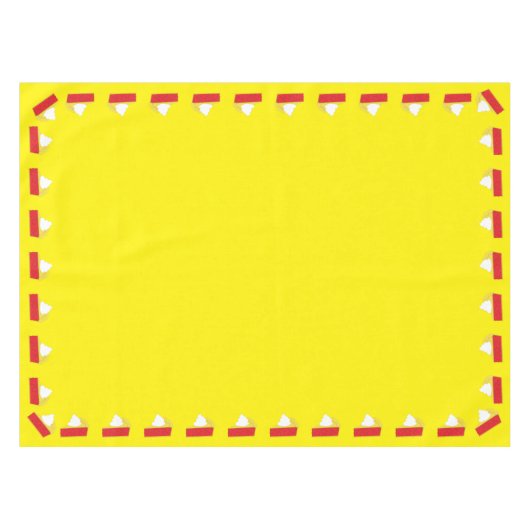 Cutie Pie Cherry 1st Birthday Party Theme Tafelkleed (Voorkant (Horizontaal))