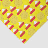 Cutie Pie Cherry 1st Birthday Party Theme Tissuepapier (Detail)