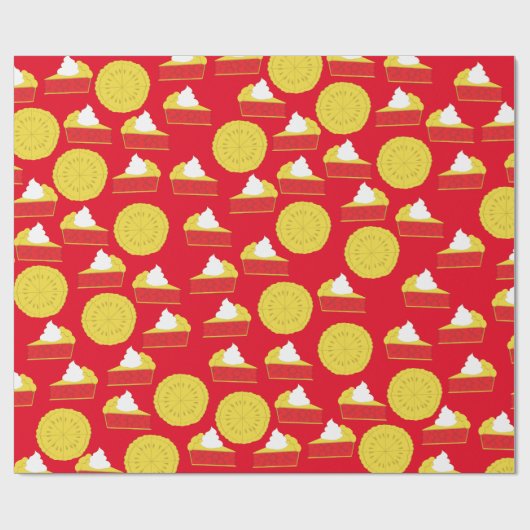 Cutie Pie Cherry verjaardagsfeestje Cadeaupapier (Vlak)