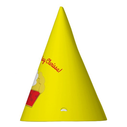 Cutie Pie Cherry verjaardagsfeestje Feesthoedjes (Rechts)