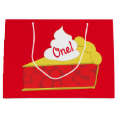 Cutie Pie Cherry verjaardagsfeestje Groot Cadeauzakje (Voorkant)