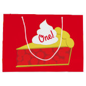 Cutie Pie Cherry verjaardagsfeestje Groot Cadeauzakje (Achterkant)