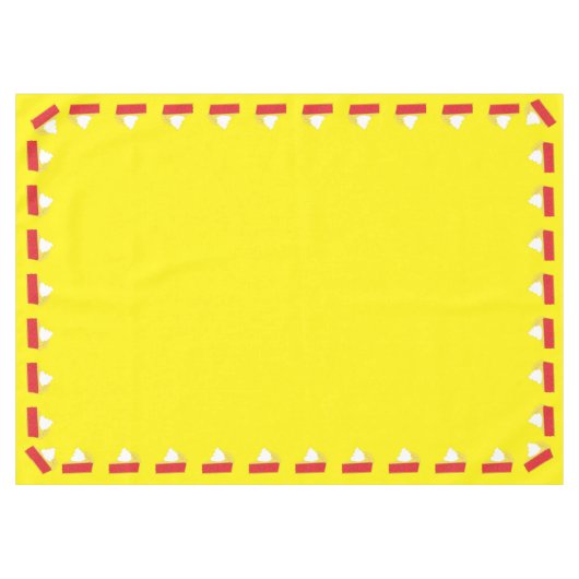 Cutie Pie Cherry verjaardagsfeestje Tafelkleed (Voorkant (Horizontaal))