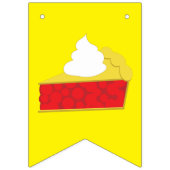 Cutie Pie Cherry verjaardagsfeestje Vlaggetjes (Eerste vlag)