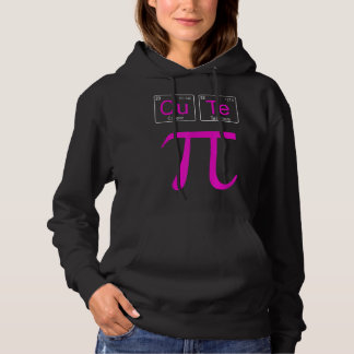Cutie Pie Dag Cute Wiskunde Periodieke Tafel Hoodie