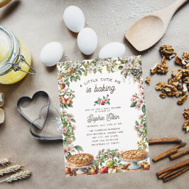 Cutie Pie | Fall Autumn Baby Shower Kaart