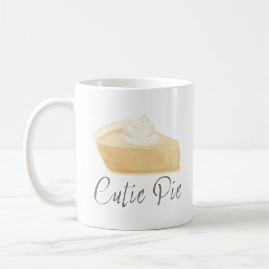 Cutie Pie Fall Koffiemok Shower Favor (Links)