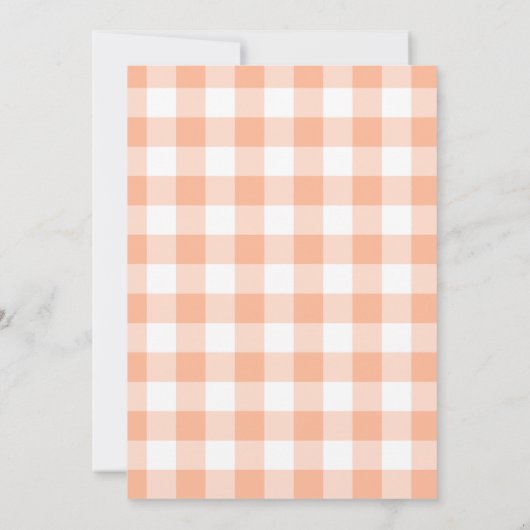 Cutie Pie Fall Pumpkin Pie Baby Shower Kaart (Achterkant)