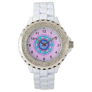 Cutie Pie Fractal Horloge