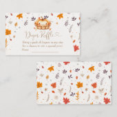 Cutie Pie Geslacht Neutraal Luier Raffle Informatiekaartje (Voorkant / Achterkant)