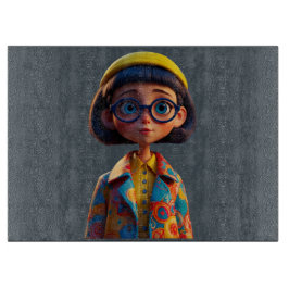 Cutie Pie Glass snijplank