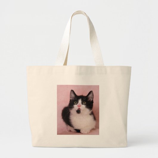 Cutie Pie Grote Tote Bag (Voorkant)