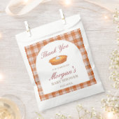 Cutie Pie Herfst Baby shower Favoriet Tas Bedankzakje (Geknipt)