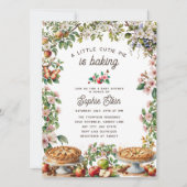 Cutie Pie | Herfst Baby Shower Kaart (Voorkant)