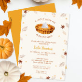 Cutie Pie Herfst Baby shower Kaart