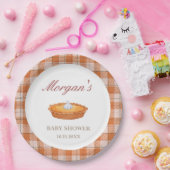 Cutie Pie Herfst Baby shower Papier Bord (Feest)