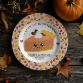 Cutie Pie Herfst Baby shower Papieren Bordje