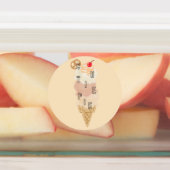 Cutie Pie - IJssjablonen Labels (Aangebracht)