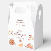 Cutie Pie is onderweg naar het Baby shower Bedankdoosjes (Geopend)