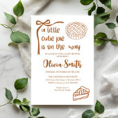 Cutie Pie is op komst, Fall Baby Shower Kaart