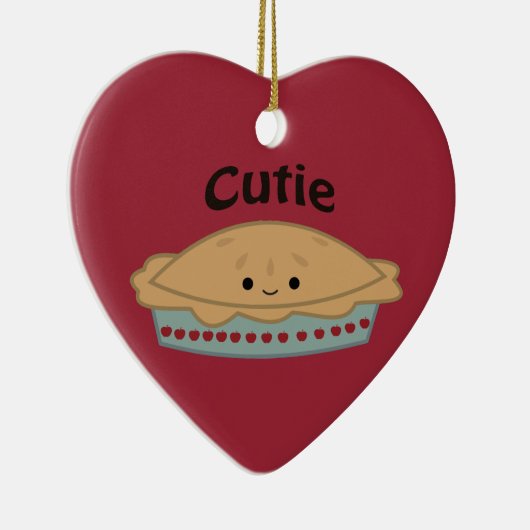 Cutie Pie Keramisch Ornament (Rechts)