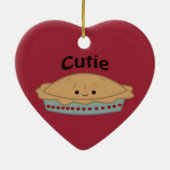 Cutie Pie Keramisch Ornament (Achterkant)