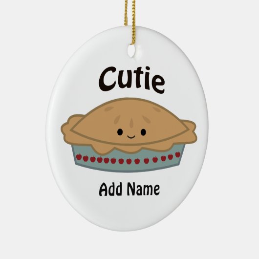Cutie Pie Keramisch Ornament (Rechts)