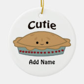 Cutie Pie Keramisch Ornament (Voorkant)