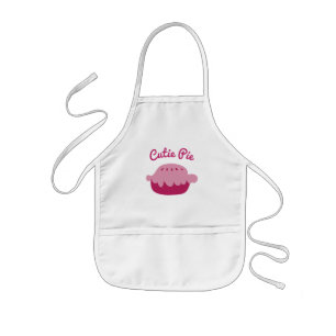 Cutie Pie kind bakboord voor kleine meisjes Kinder Schort