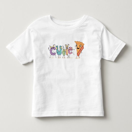 Cutie Pie Kinder Shirts (Voorkant)