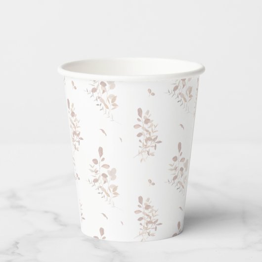 Cutie Pie Papieren Cups Bekers (Achterkant)