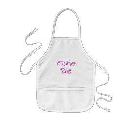 Cutie Pie Pink Apron Kinder Schort