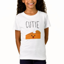 Cutie Pie Pump Pie Kinder Shirt Kawaii