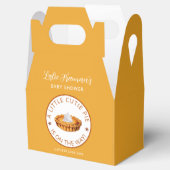 Cutie Pie Pumpkin Baby shower gunstbox Bedankdoosjes (Geopend)