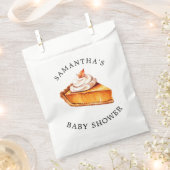 Cutie Pie Pumpkin Herfst Baby shower Bedankzakje (Geknipt)