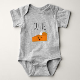 Cutie Pie Pumpkin Pie Baby Bodysuit